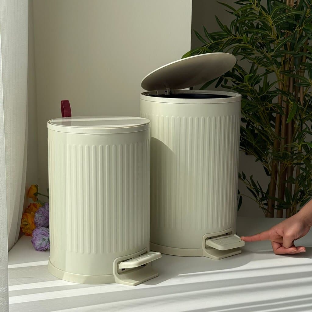 Luxury Durable Pedal Waste Bin With Inner Bucket 4