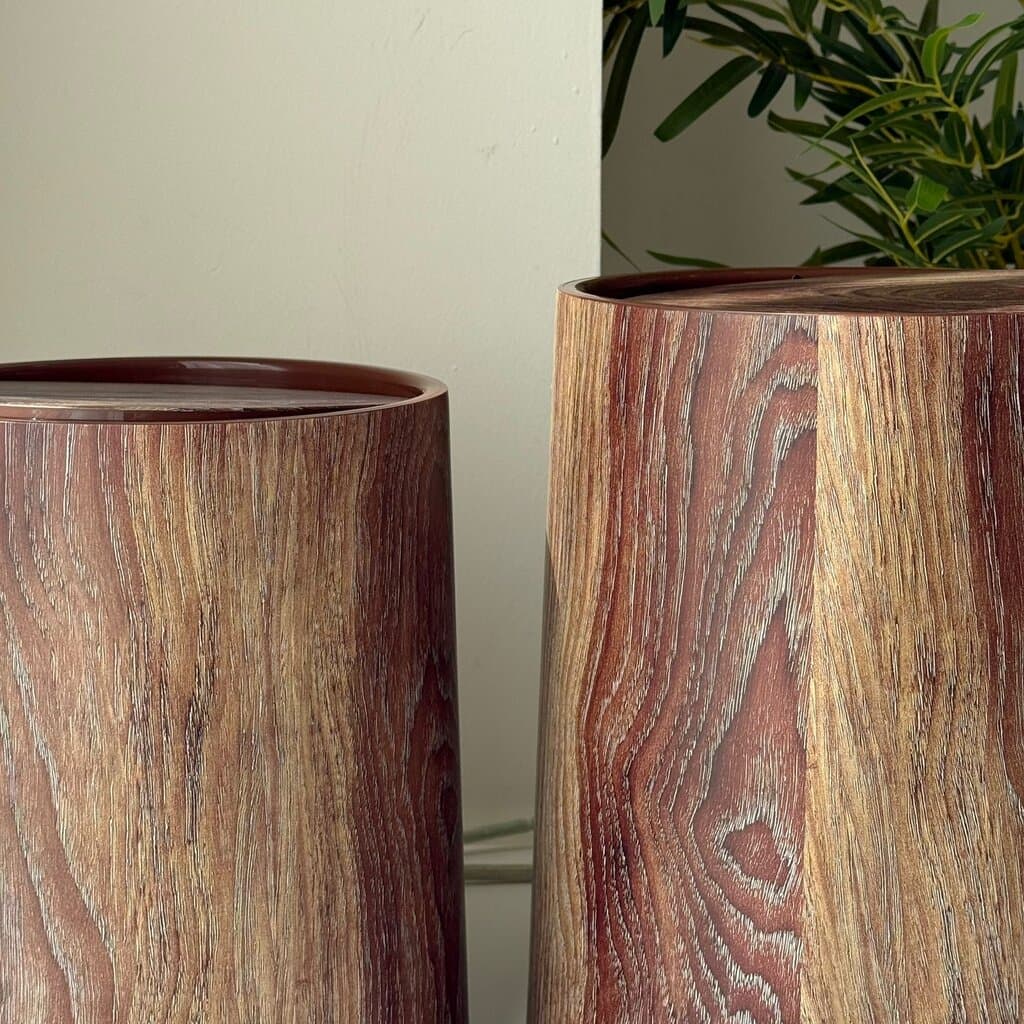 Modern Luxury Storage Bin With Lid (Wood Design) 7