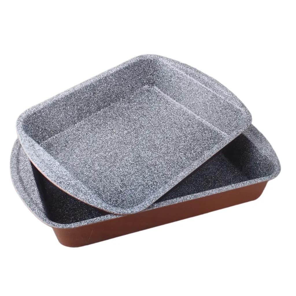 Berghome Line Luxury Granite Ceramic Oven Tray Set 1