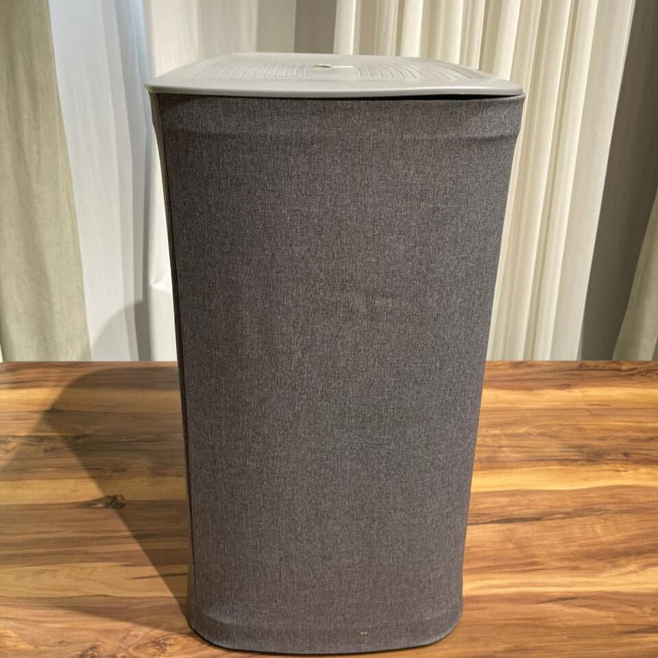 Dual-Compartment Fabric Laundry Hamper 5