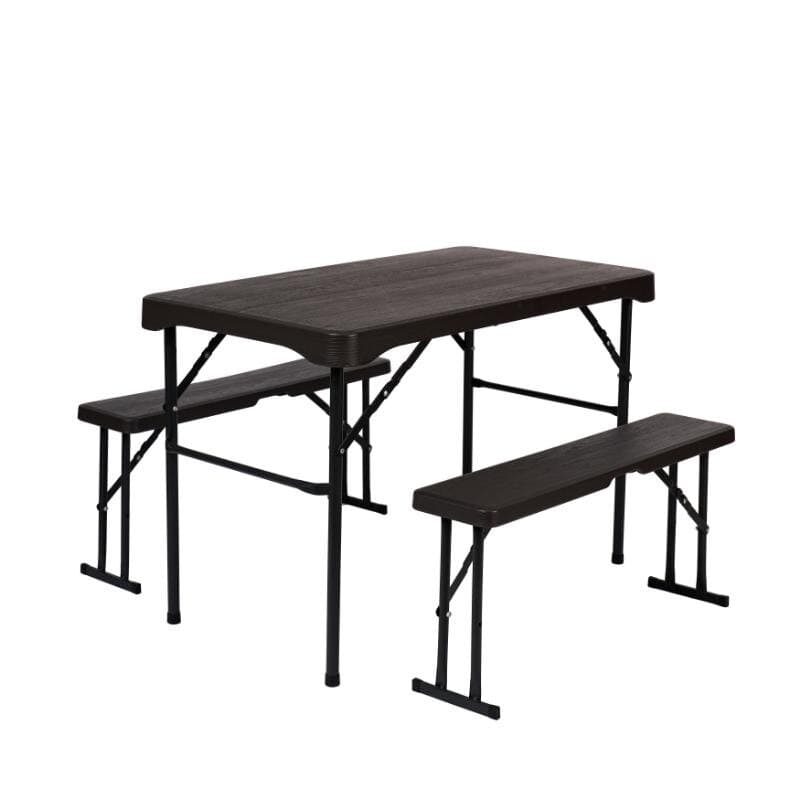 Foldable Picnic Table Set With Benches - Outdoor Game & Dining Essential 2