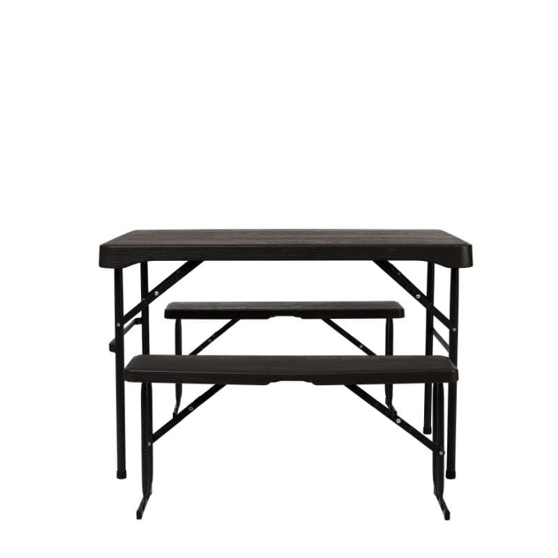 Foldable Picnic Table Set With Benches - Outdoor Game & Dining Essential 3