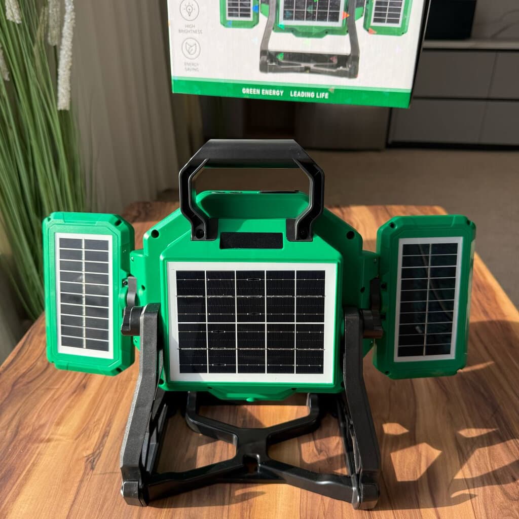 Portable Solar & Reachable Battery LED Lamp 2