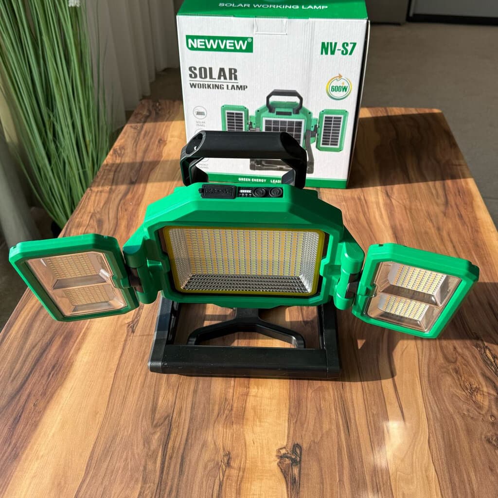 Portable Solar & Reachable Battery LED Lamp 12