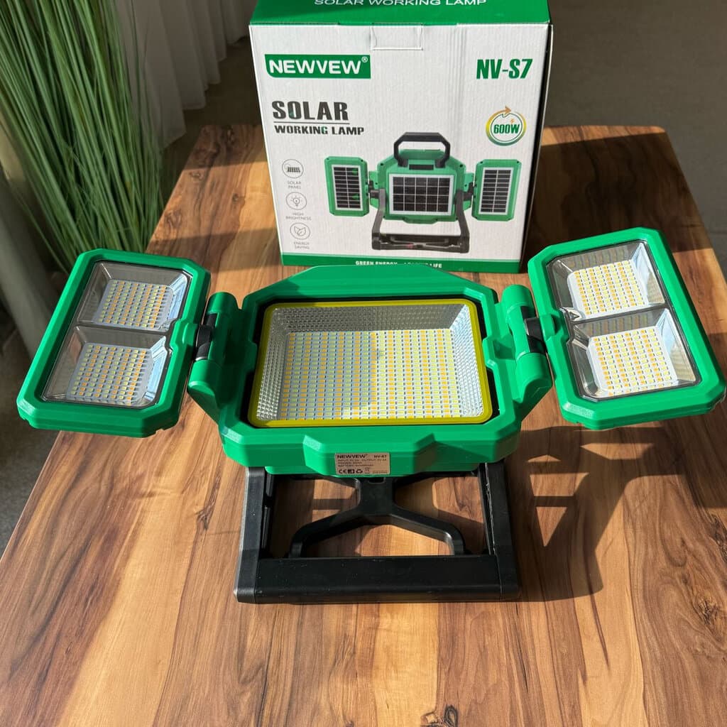 Portable Solar & Reachable Battery LED Lamp 13