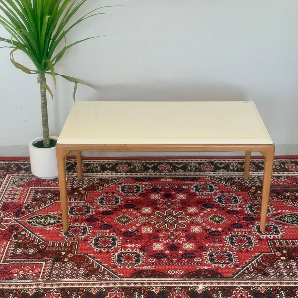 Luca - Modern Durable Table Set - Beige & Grey 4