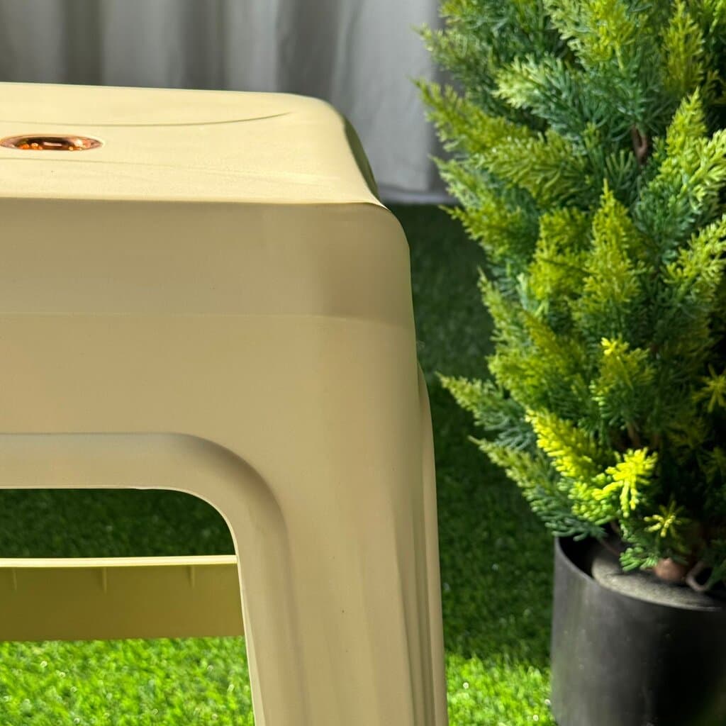 Durable Square Plastic Stool 5