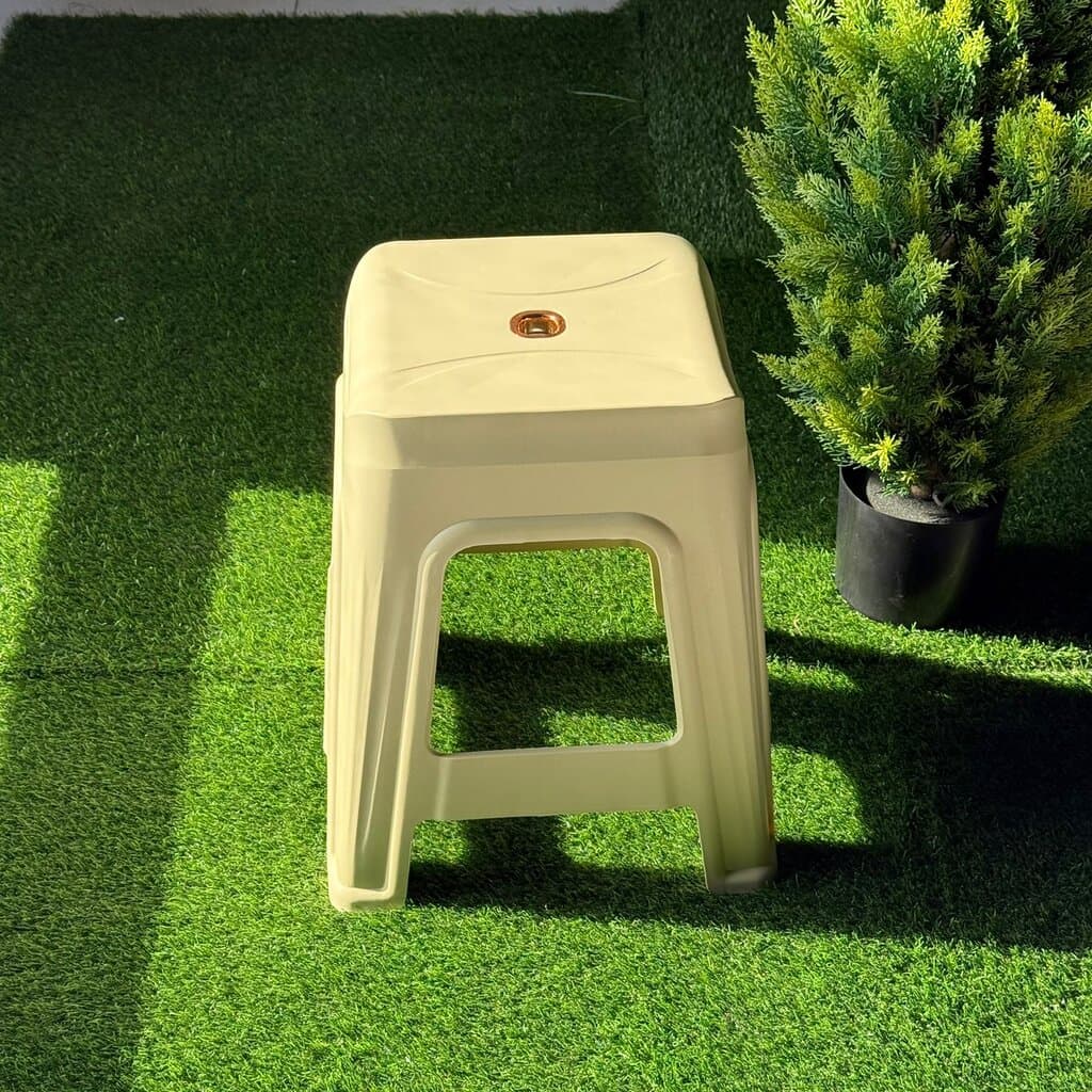 Durable Square Plastic Stool 1