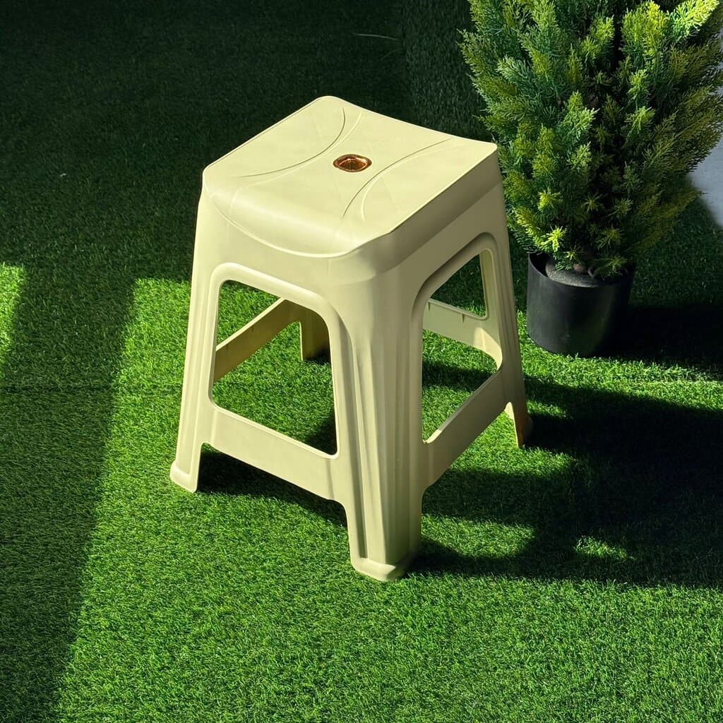 Durable Square Plastic Stool 2
