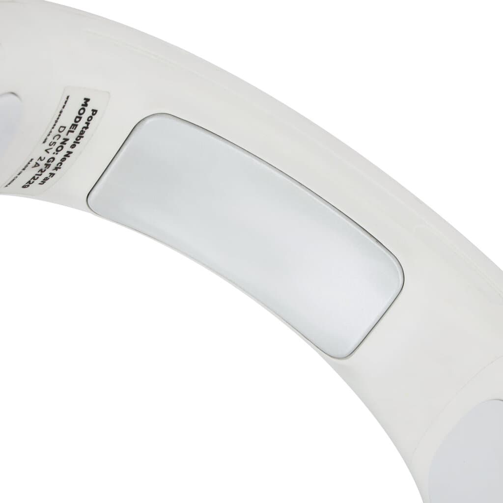 Geepas Cool Collar Portable Fan 3 Speed Levels - White 5