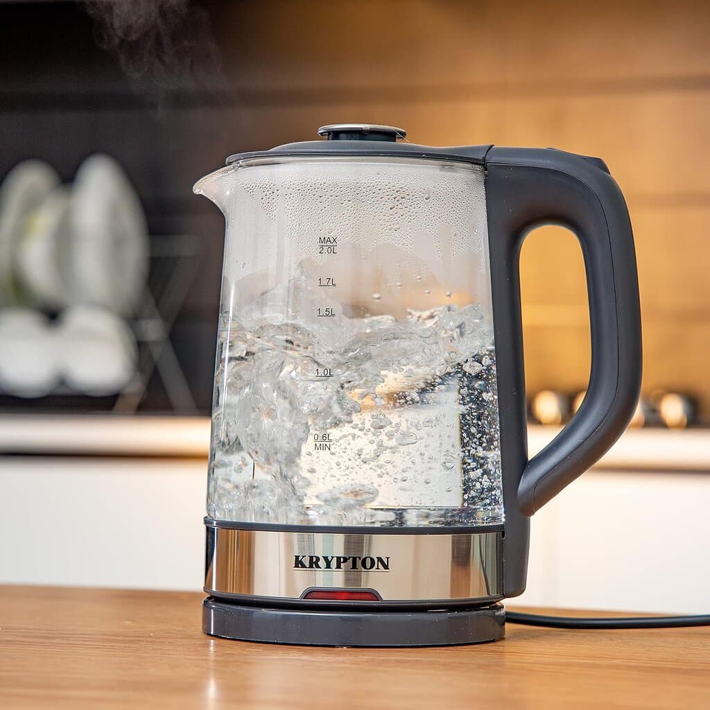 Krypton Electric Glass Kettle 1500W 2