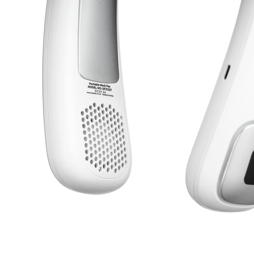 Geepas Portable Rechargeable Neck Fan 3 Speed Levels 4