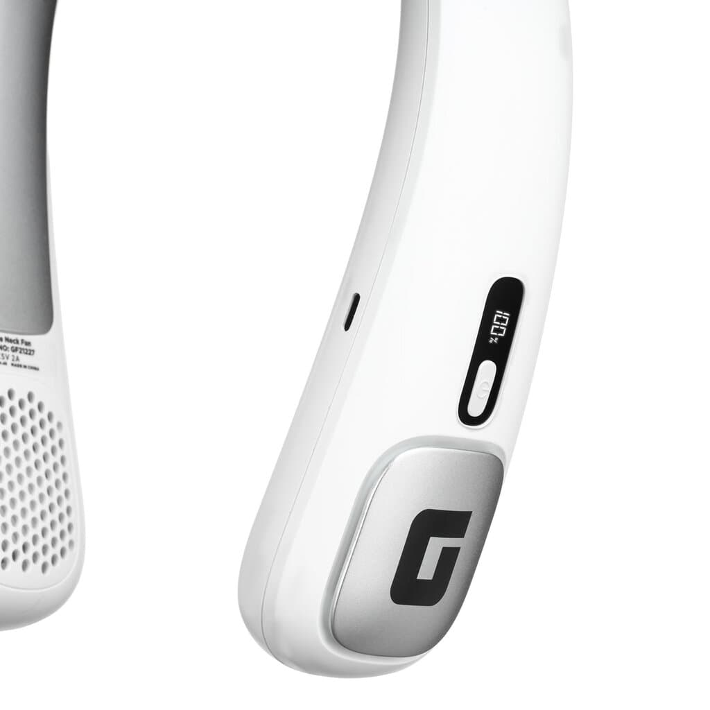 Geepas Portable Rechargeable Neck Fan 3 Speed Levels 5