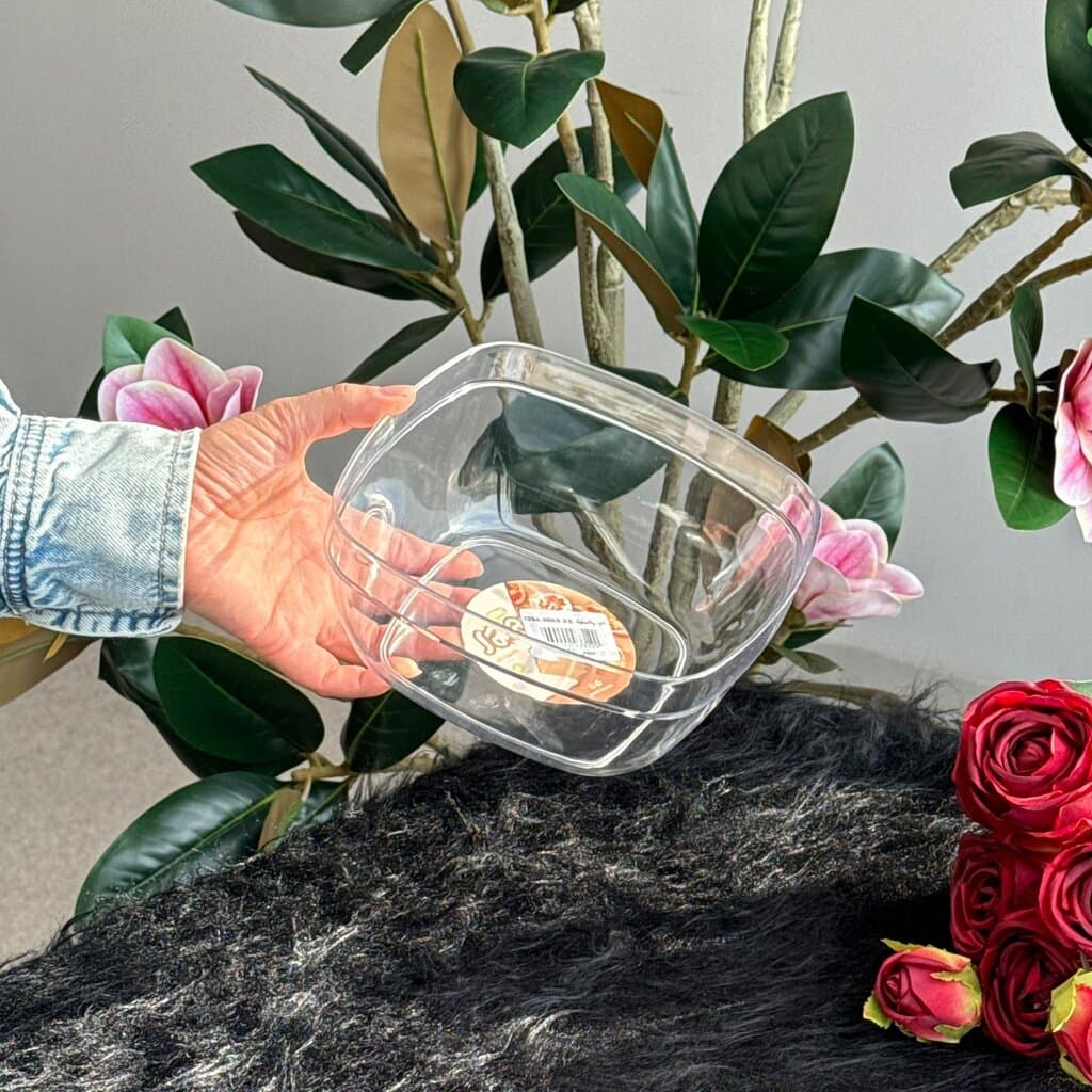 Clear Multi-Size Serving & Storage Bowls 5