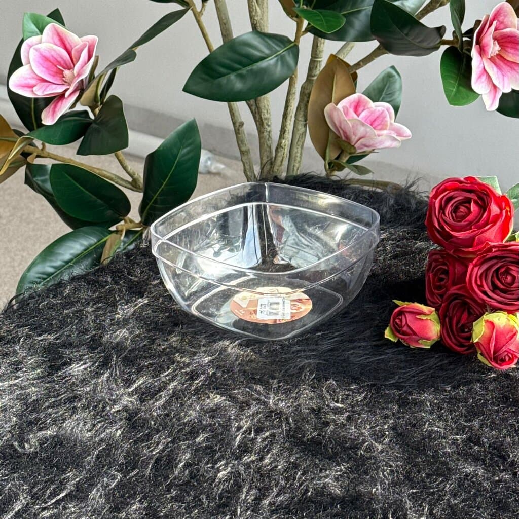 Clear Multi-Size Serving & Storage Bowls 6