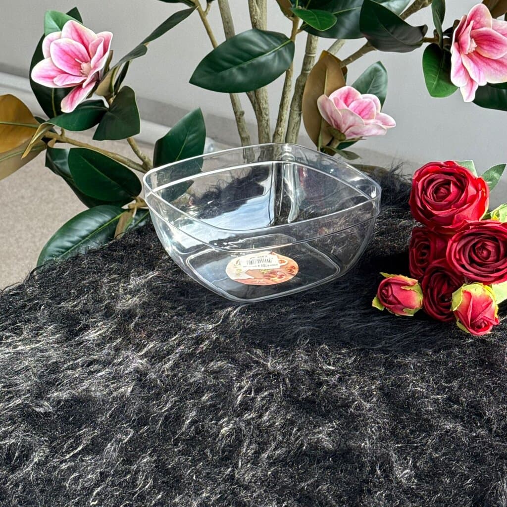 Clear Multi-Size Serving & Storage Bowls 8