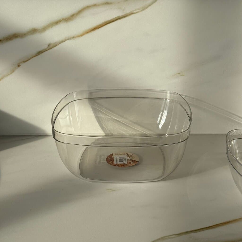 Clear Multi-Size Serving & Storage Bowls 12