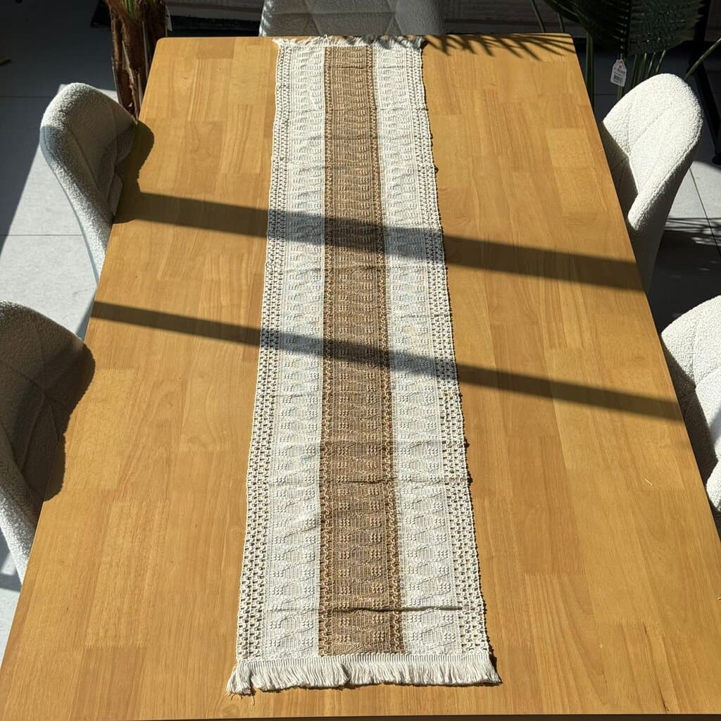 30 × 180cm Natural Woven Table Runner 21