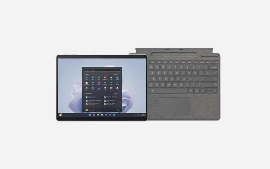 Microsoft Surface Pro 9 Core i5 12th Gen 8GB RAM 256GB SSD Touch Used 5