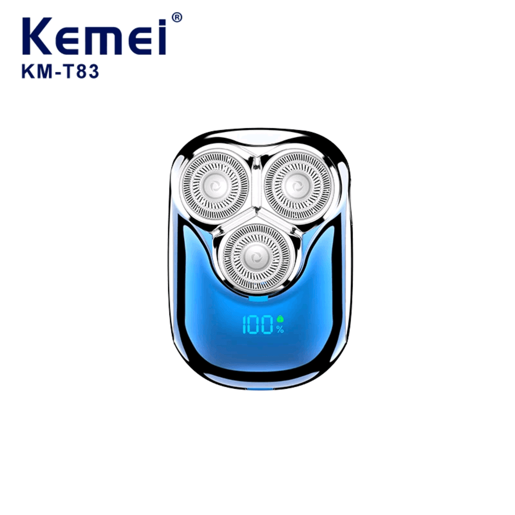ماكينة حلاقة كيمي KM-T83 الكهربائية الدوارة الصغيرة والمقاومة للماء 1