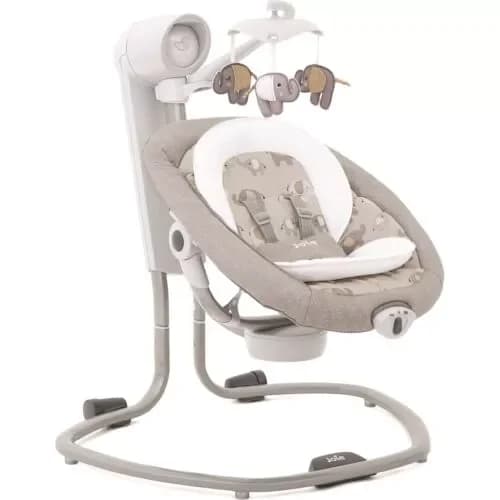JOIE Serina Swivel Rocker (Elephant Duo) 1
