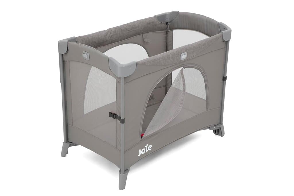 JOIE Kubbie Sleep Travel Cot (Foggy Gray) 5