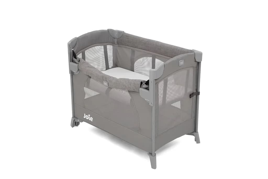 JOIE Kubbie Sleep Travel Cot (Foggy Gray) 2