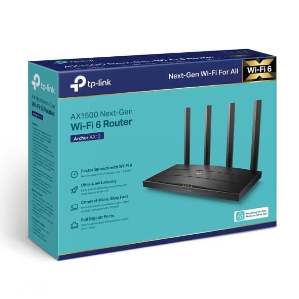 TP-Link Archer AX12 AX1500 Wi-Fi 6 Router 2