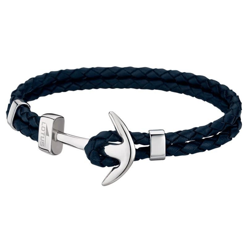 Lotus Men's Bracelet - LS1832-2/4 (Leather & Stainless Steel) 1