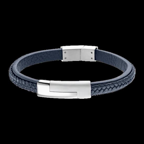 Lotus Men's Bracelet - LS1965-2/2 (Stainless Steel & Leather) 2
