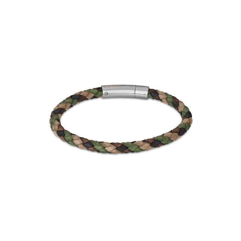 Lotus Men's Bracelet - LS2141-2/4 (Stainless Steel & Leather) 1