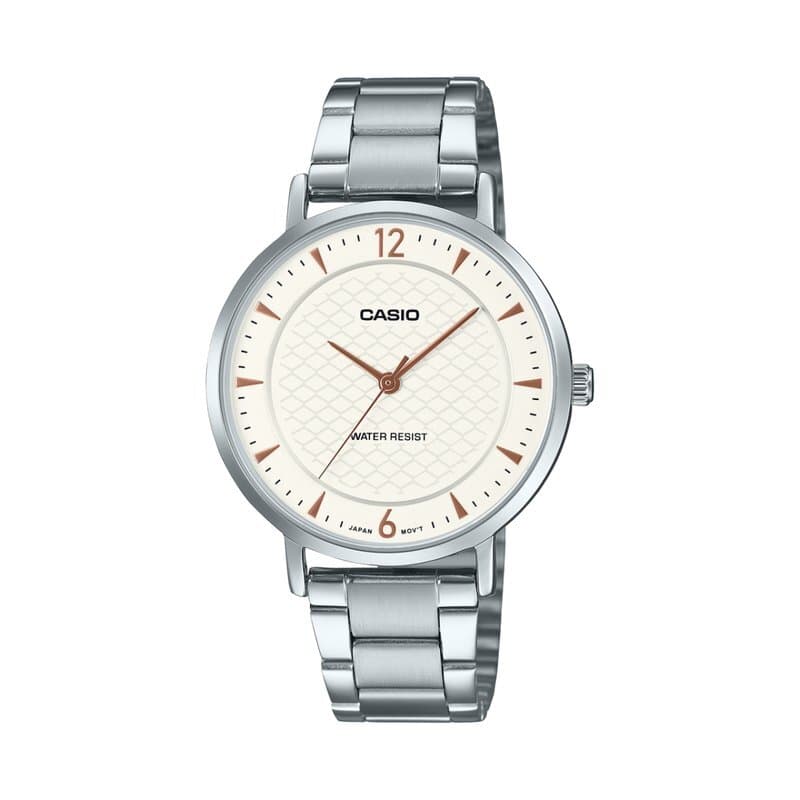 Casio Women's Watch 34mm - LTP-VT04D-7A (Cream) 1