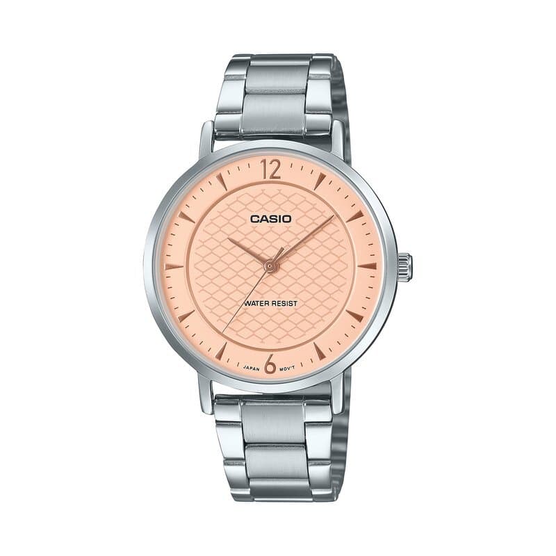Casio Women's Watch 34mm - LTP-VT04D-4A (Peach) 1