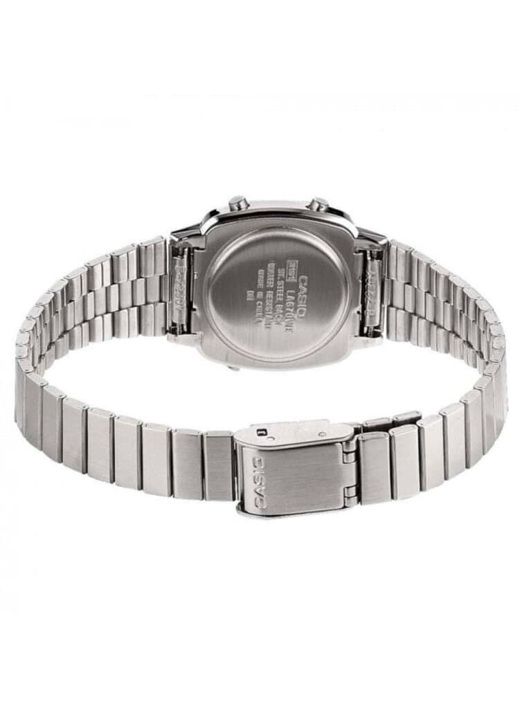 Casio Women's Digital Watch 30.3mm - LA670WA-1DF (Silver) 4