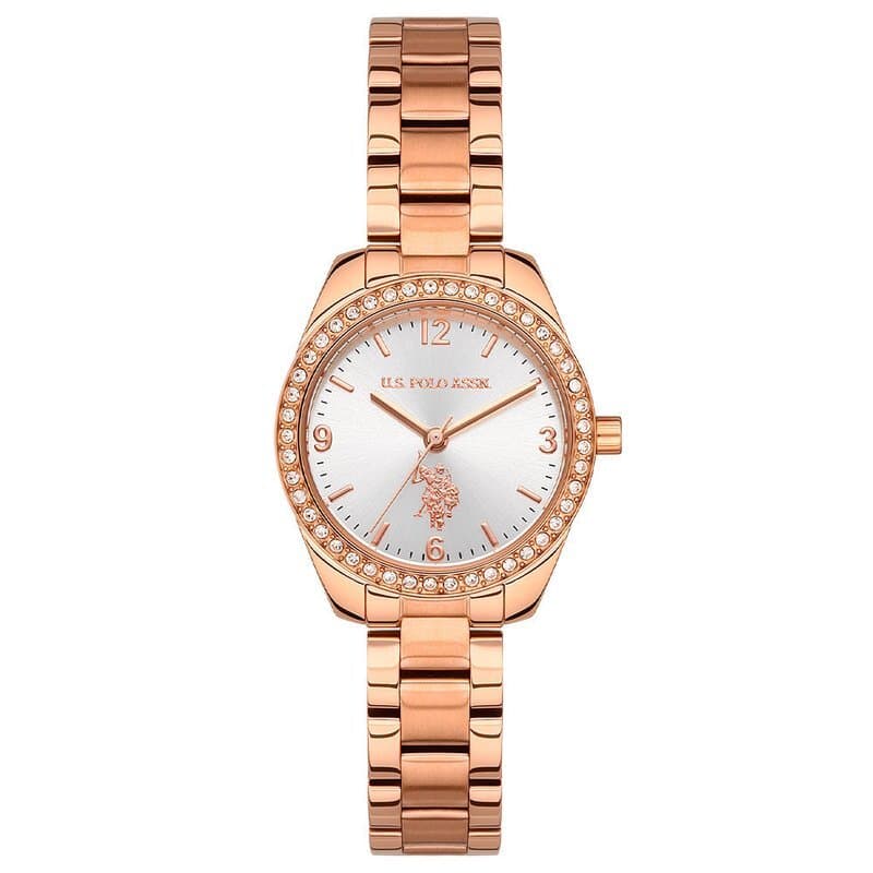 US Polo Women's Watch 28mm - USPA2064-02 (Silver Tone) 1
