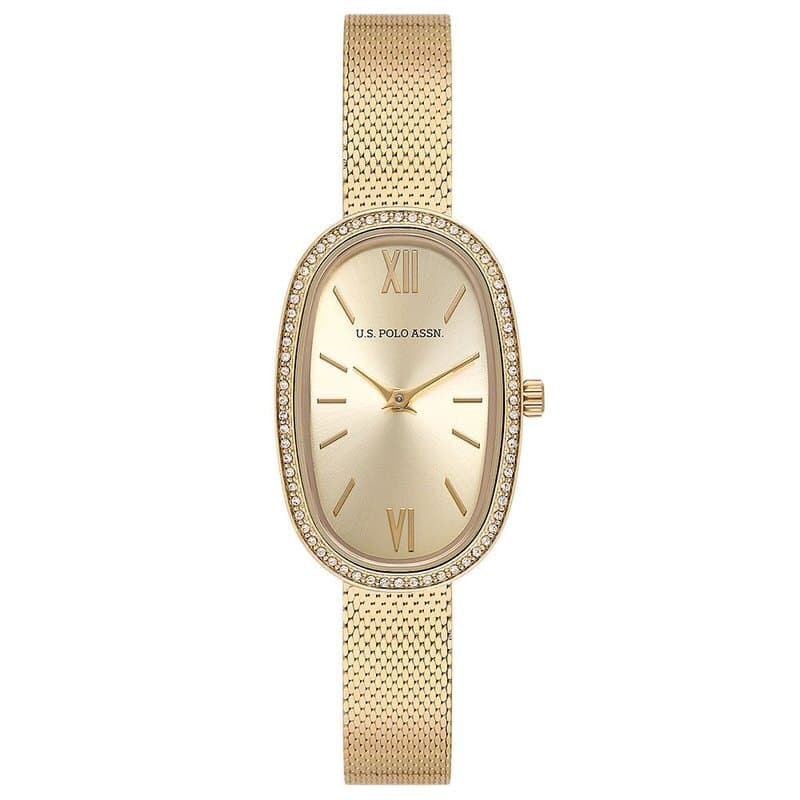 US Polo Women's Watch 22x34mm - USPA2106-03 (Metallic Rose Gold) 1