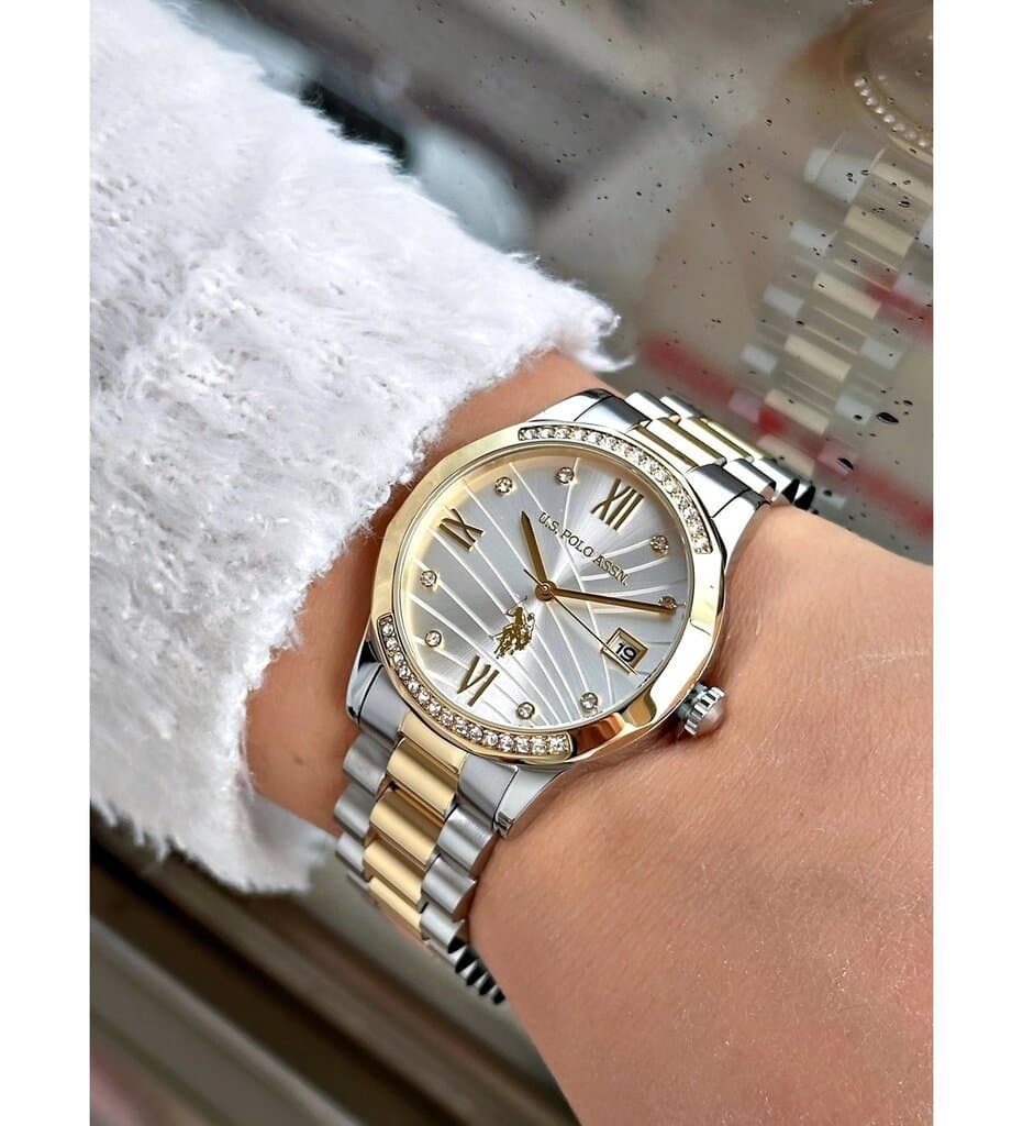 US Polo Women's Watch 36mm - USPA2059-03 (Silver) 4