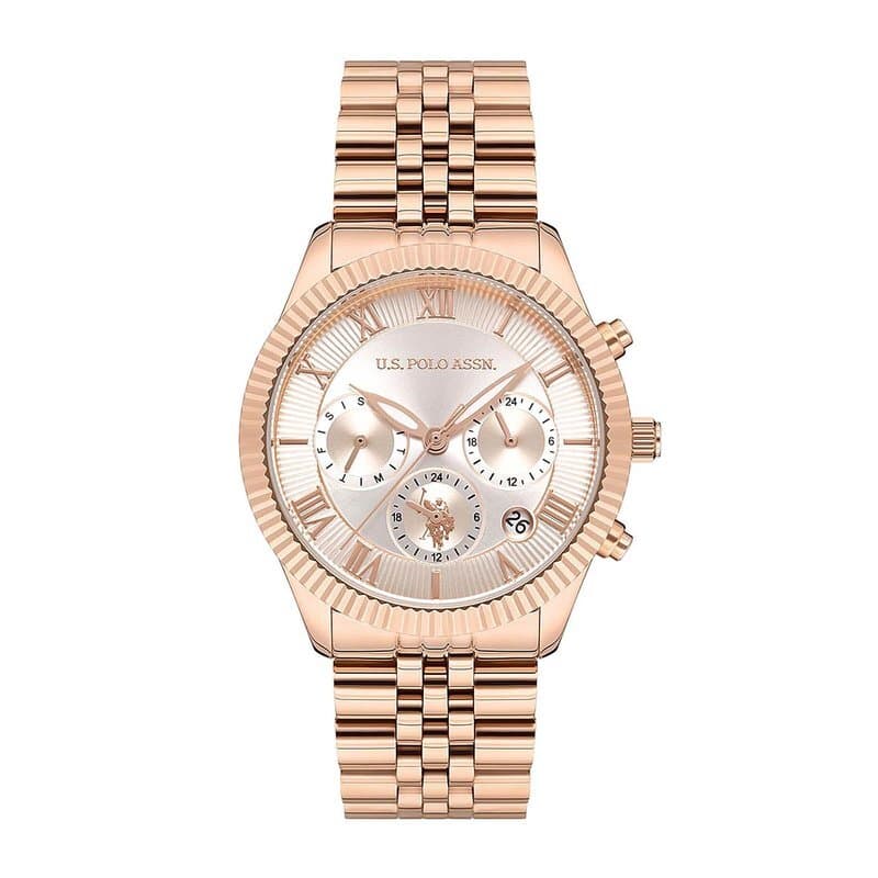 US Polo Women's Watch 38mm - USPA2040-01 (Rose Gold) 1
