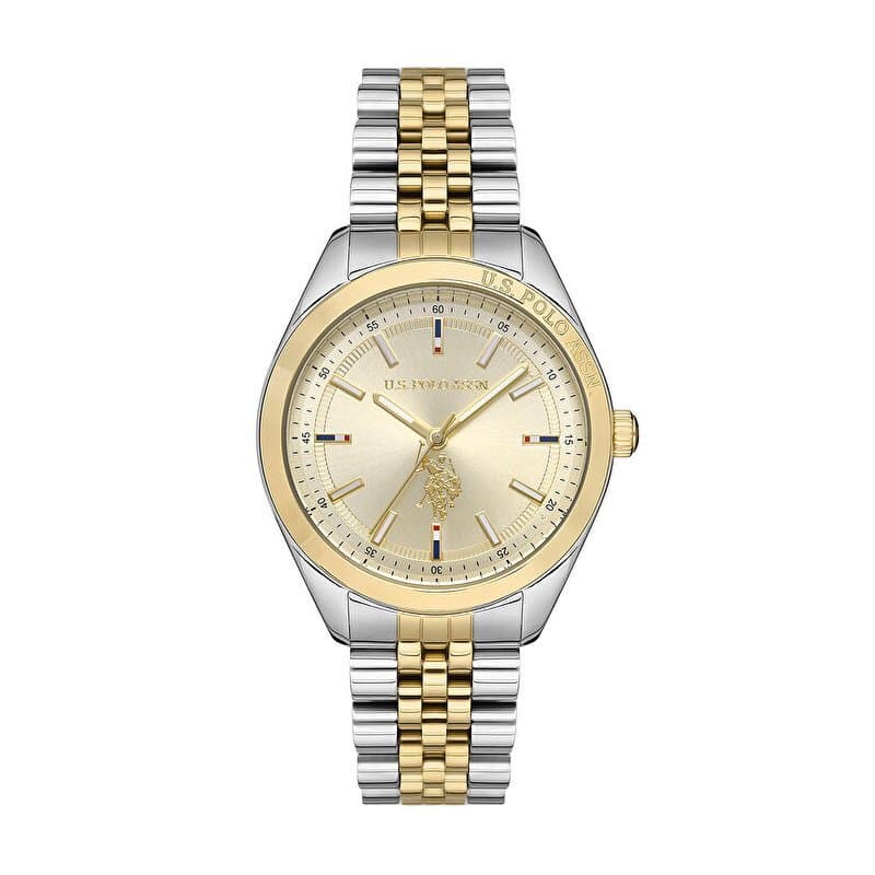 US Polo Women's Watch 37mm - USPA2041-07 (Gold) 1