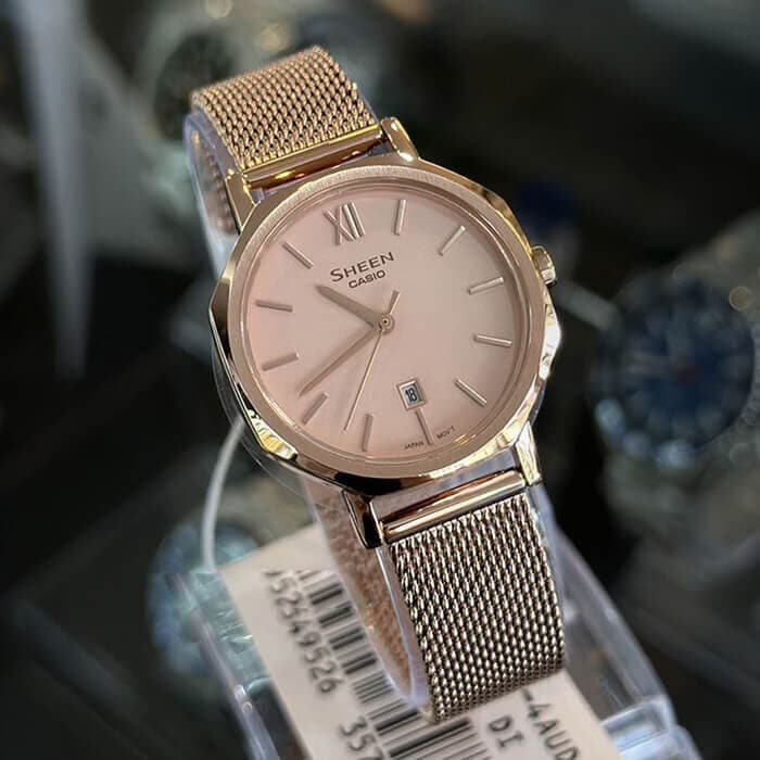 Casio Sheen Women's Watch 37mm - SHE-4554PGM-4AUDF (Pink Gold) 2
