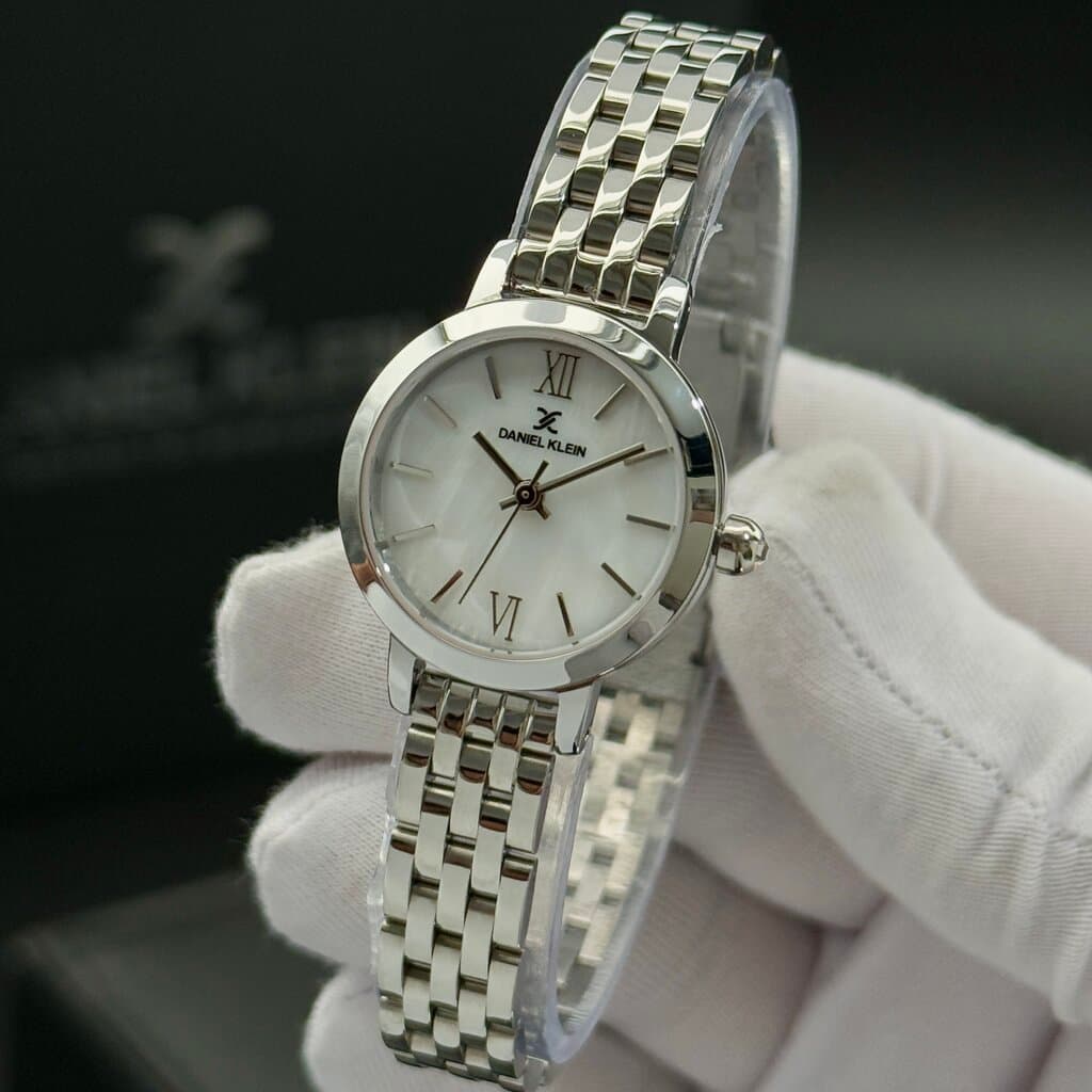 Daniel Klein Women's Watch 26mm - DK.1.13779-3 (White) 3