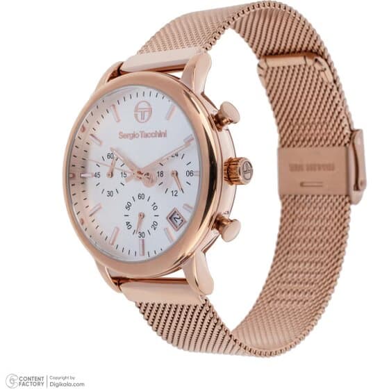 Sergio Tacchini Women's Watch 38mm - ST.1.10177-2 (Steel Mesh) 2