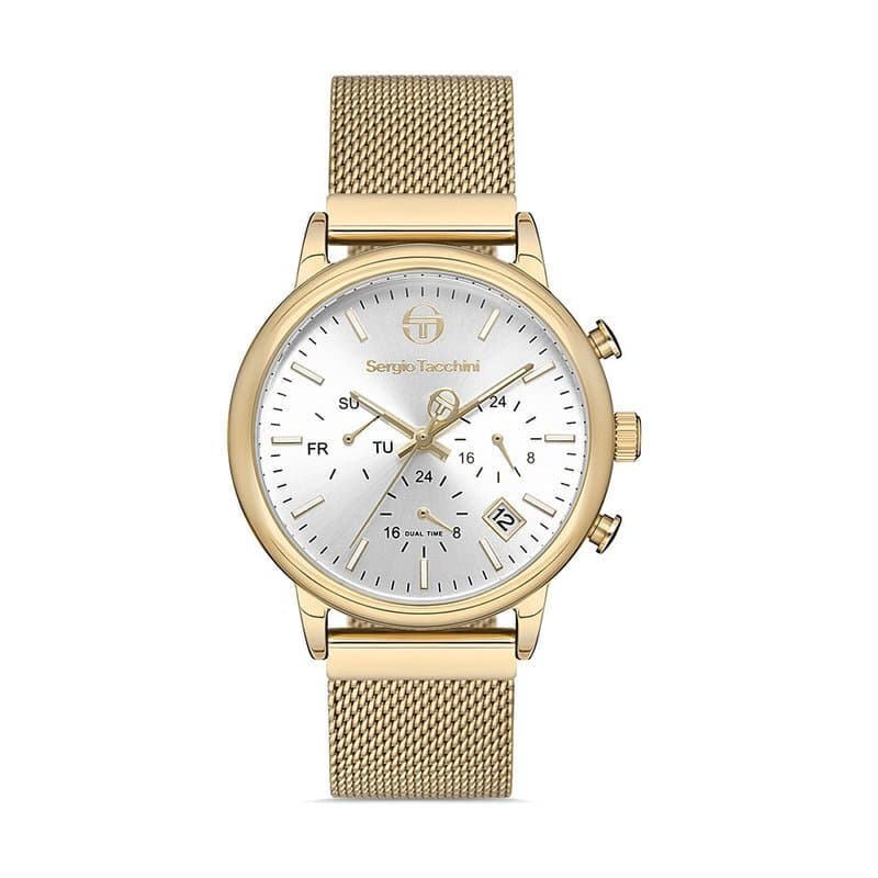 Sergio Tacchini Women's Watch 38mm - ST.1.10177-3 (Steel Mesh) 1