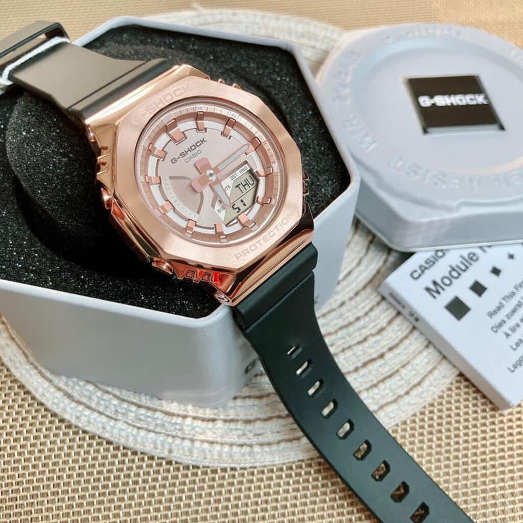 Casio G-Shock Women's Watch 45.9mm - GM-S2100PG-1A4DR (Resin) 4