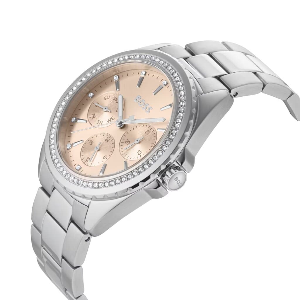 Boss Women's Watch 38mm - 1502732 (Champagne/Rose Gold) 6