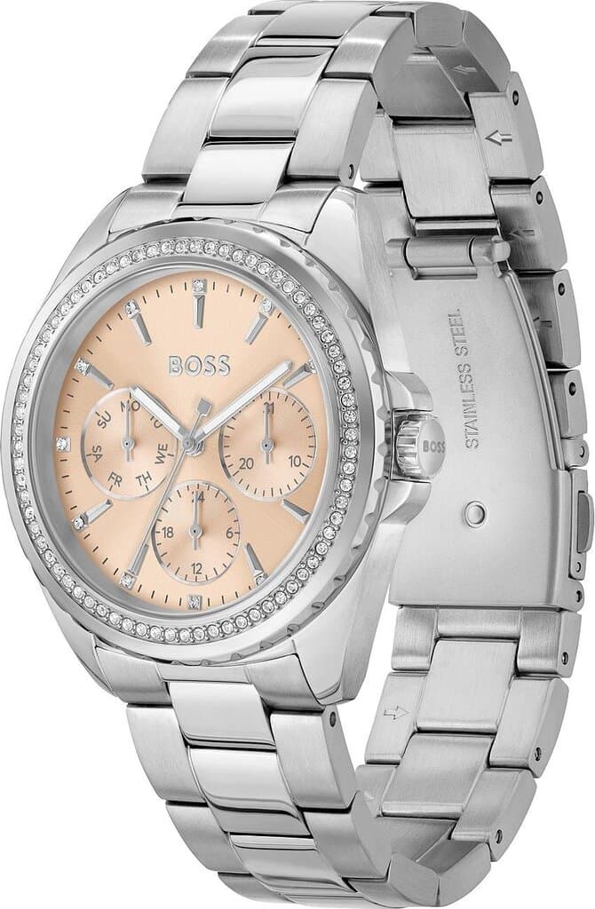 Boss Women's Watch 38mm - 1502732 (Champagne/Rose Gold) 9