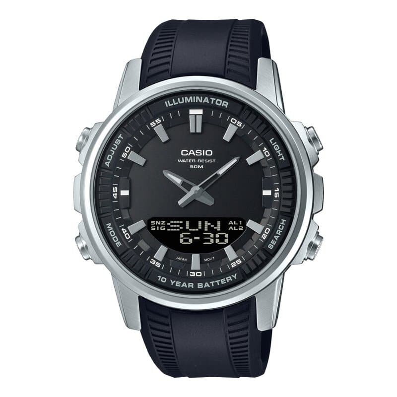 Casio Men's Watch 51.9mm - AMW-880-1AVDF (Black)