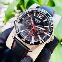 کاتژمێری پیاوان کاسیۆ ٤٤ملم - MTD-330L-1AVDF (ڕەش) — photo 3