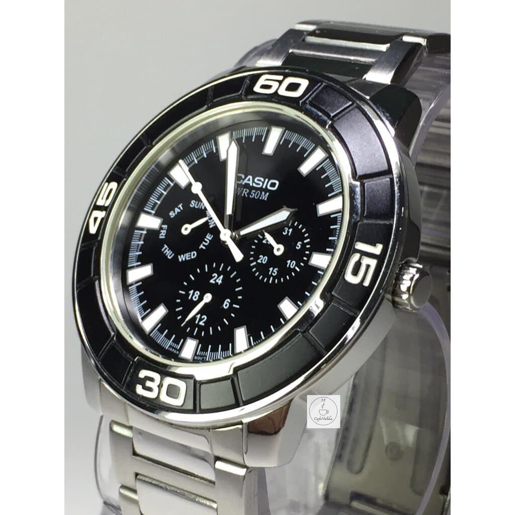 Casio Men's Watch 40mm - LTP-1327D-1EVDF (Black) — photo 3