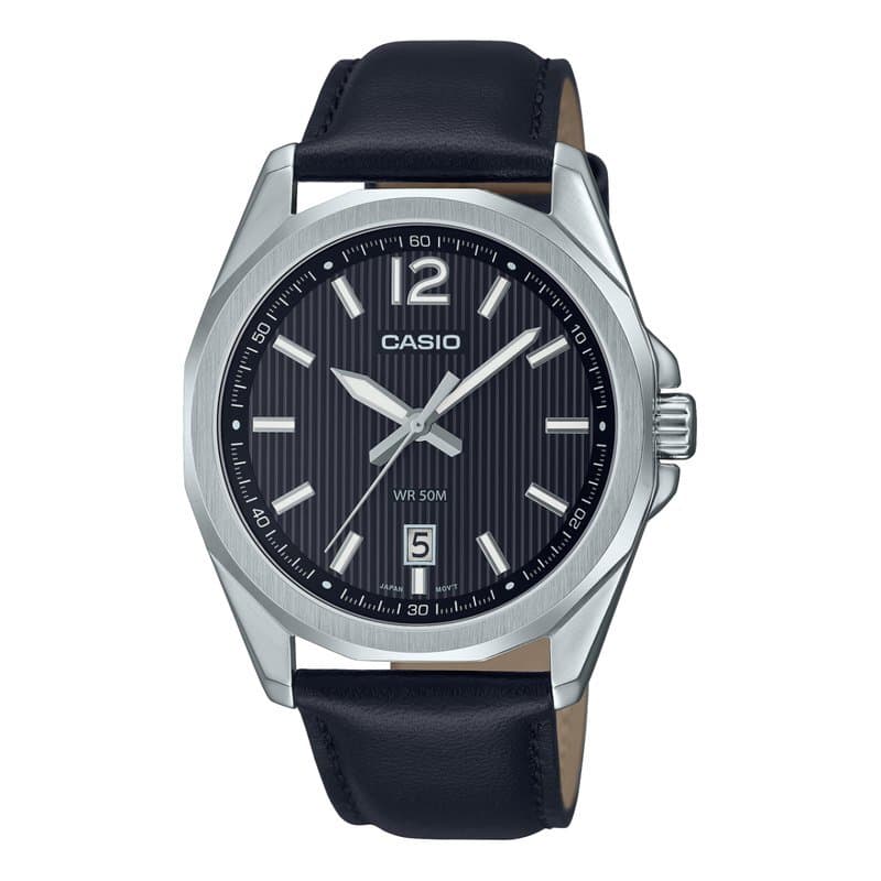 Casio Men's Watch 44mm - MTP-E725L-1AVDF (Black)